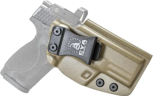 Vista 46 de CYA Supply Co. Funda para llevar armas dentro del cinturón, Base Optics Ready (Flat Dark Earth) Portador Oculto en la Pretina, IWB, Compañía