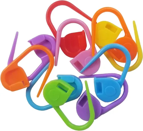 Vista 8 de Lily Sugar'n Cream - Paquete de 6 hilos de 100 % algodón con marcadores de puntada Bella's Crafts (mezcla azul-verde)