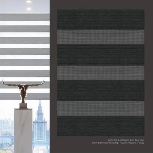 Vista 3 de Jogney Persianas enrollables motorizadas con control remoto (persianas de ventana) con batería recargable incorporada. Smart Home compatible