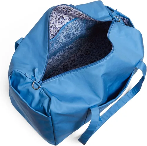 Vista 3 de Vera Bradley Bolsa de viaje grande de algodón