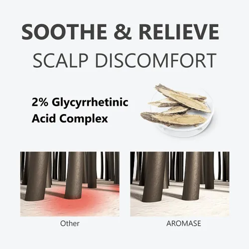 Vista 3 de Aromase 5 Juniper - Champú líquido purificador para cuero cabelludo seco y sensible, 2.7 fl oz, galardonado limpiador y exfoliante para caspa