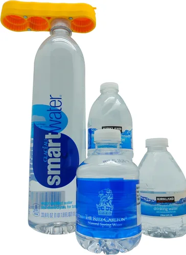 Vista 2 de Abridor mágico COMBO – 1 mO MINI para tapas plásticas pequeñas y 1 mO PLUS para tapas plásticas más grandes Ver imágenes para una mejor comprensión