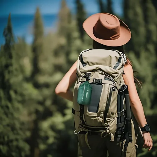 Vista 6 de Zmoon Saco de dormir de emergencia, saco de dormir de supervivencia, portátil, impermeable, térmica, bolsas Bivvy, saco de dormir Mylar