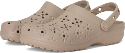 Vista 11 de Crocs Zuecos clásicos con estampado floral unisex para adultos