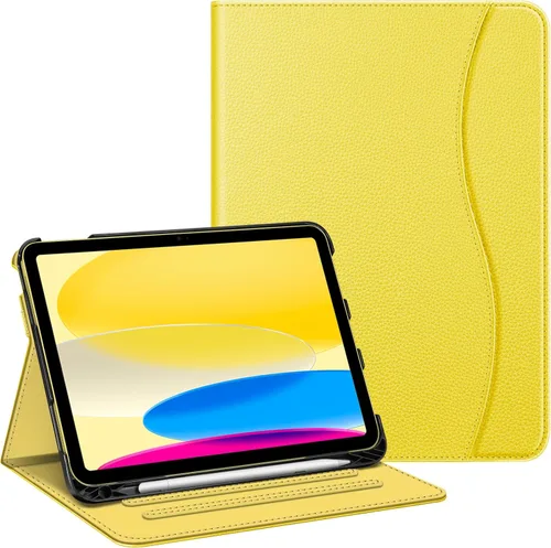 Vista 22 de Fintie Funda para iPad (A16) de 11ª generación de 11 pulgadas (2025), iPad de 10ª generación de 10.9 pulgadas (2022), soporte protector