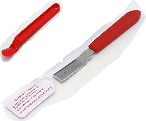 Juego de removedor de etiquetas y calcomanías - 1 SP1 original y 1 metal SP2. 2 piezas