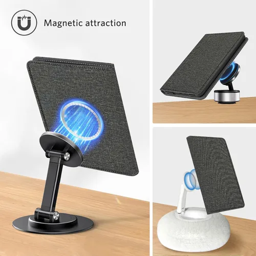 Vista 290 de CoBak Funda inteligente para Kindle Paperwhite de 6.8" de 11ª generación 2021 con función de encendido automático, ligera, delgada, de piel **Salvia