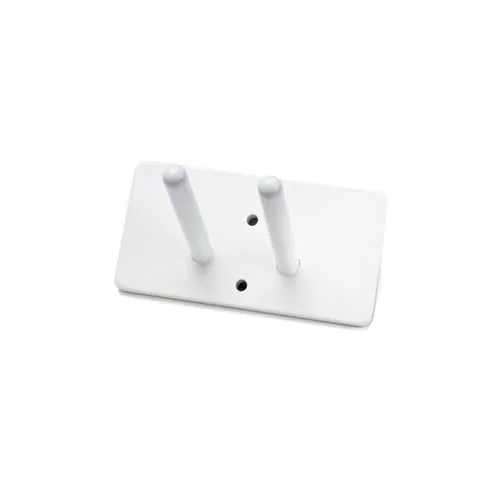 Soporte para delantales de rayos X (montaje en pared) - 2 clavijas, para 1 delantal de plomo