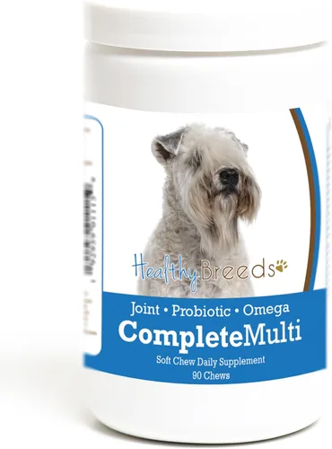 Vista 241 de Healthy Breeds Cavalier King Charles Spaniel - Multivitamínico todo en uno, completo con probióticos, glucosamina, condroitina y omegas, 60