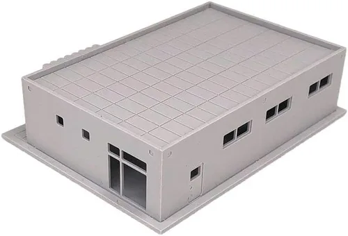 Vista 2 de Outland Models Paisaje ferroviario Edificio en miniatura Estilo de ciudad Restaurante Escala N