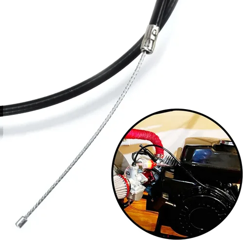 Vista 5 de HOLATO Cable de acelerador de 50'' para Predator 212cc 6.5hp Coleman CT100U CT200U BT200X Baja Warrior Doodlebug Db30 Mb165 Mb200 MOTOVOX MBX10
