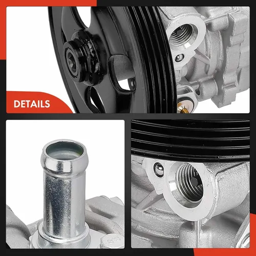Vista 9 de A-Premium Bomba de dirección asistida, con polea, compatible con Chevrolet Tracker 2001-2004, Suzuki Grand Vitara 1999-2005, XL-7 2002-2006, 2.5L