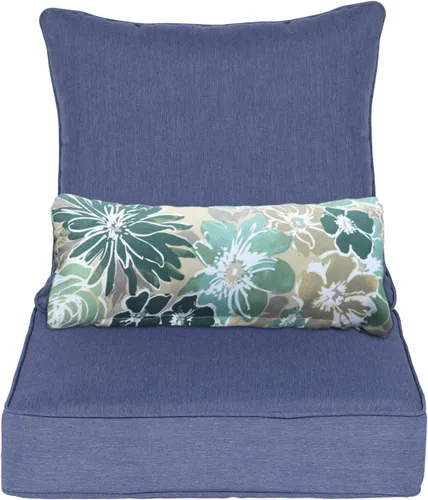 Vista 25 de Aoodor Cojín para Silla al Aire Libre, 55.9 x 61 cm Resistente al Agua, Resistente a la Decoloración, Cojines de Asiento de Patio de Olefina