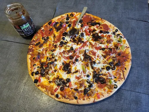 Vista 7 de Shito Sauce 3 sabores/Condimento de mariscos/salsa de chile (picante medio, 8 oz)