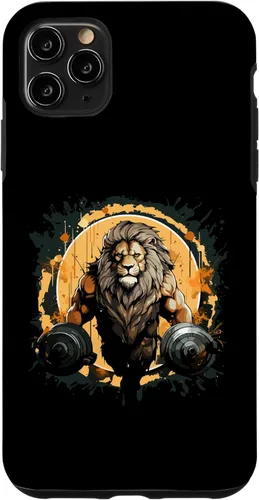 Vista 11 de Funda de motivación para iPhone 14 Lion Bodybuilding Beast Fitness Gym