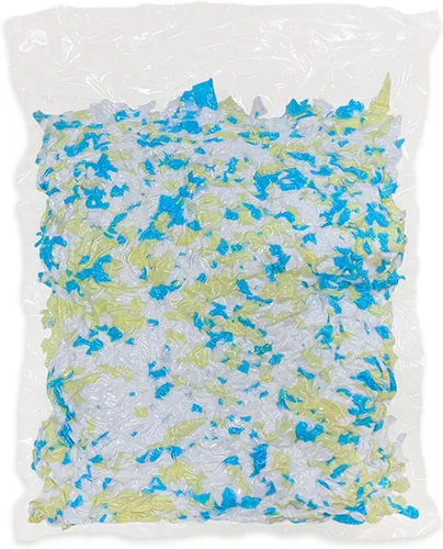 Vista 20 de Relleno de Espuma Viscoelástica Triturada de 5 Libras para Puf, Partículas de Gel Añadidas Cómodo y Suave, Muy Adecuado para Rellenar Pufs