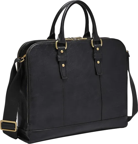 Vista 3 de Fossil Maletín mensajero de cuero para hombre