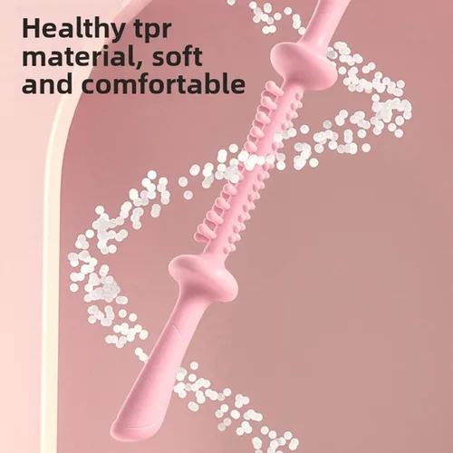 Vista 7 de Keenso Muscle Roller Stick, with Scale Patterned Handle, Multifunctional Manual Massage Tool for Whole Body Relaxation