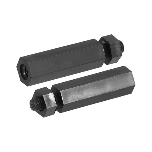 Vista 4 de PATIKIL M3 - Juego de 100 tornillos hexagonales de nailon, 1 juego/100 unidades PCB macho hembra roscados para placas base, cajas de computadoras