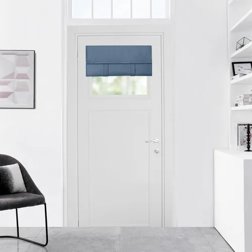 Vista 13 de WdFour Cortinas de puerta lateral para ventana de puerta, oscurecimiento de la habitación, cubierta de ventana de puerta de color sólido para puerta