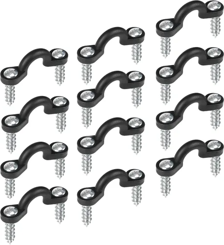 Vista 7 de Booms Fishing MA1 Kayak Pad Eye Tri-Grip Kit de remaches, negro