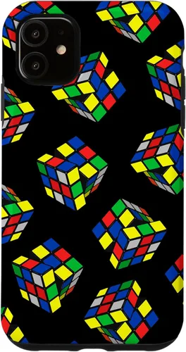 Vista 8 de Funny Impossible Rubik Rubix Rubics Cube Retro Gaming Toy Case for iPhone 17