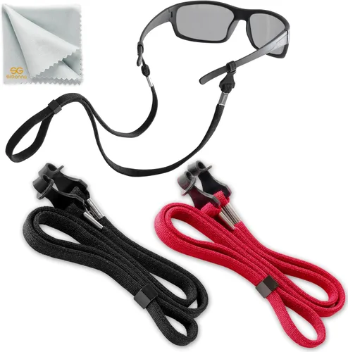 Vista 15 de SIGONNA Correa Cordón Sujetador para Gafas - Correas Cordones para Gafas para Hombres y Mujeres - Sujetadores de Gafas Alrededor del Cuello - Cadena