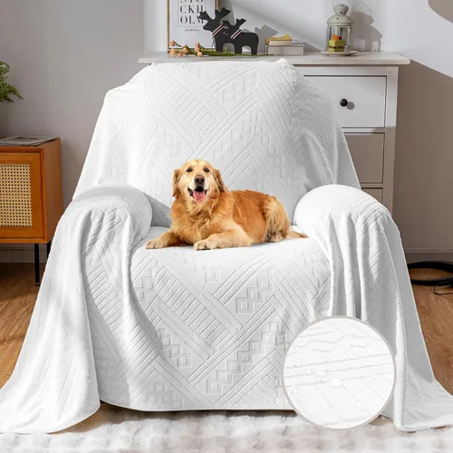 Vista 19 de Funda impermeable para silla reclinable, lavable de terciopelo de doble cara y patrón reversible, para sofá, cama, automóvil y sofá, protección