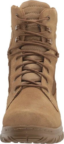 Vista 2 de Bates Cyren - Botas de combate altas para mujer, Coyote