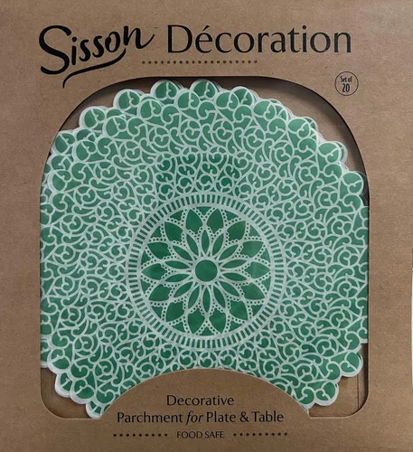 Vista 11 de Hojas de papel pergamino para tablas de queso y embutidos, hojas de Sisson Distribution (paquete de 20) (hojas de otoño). Fabricado en Estados