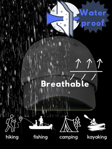Vista 7 de FASHIXD Gorra de béisbol impermeable unisex para exteriores, sombrero de sol de secado rápido All Senson