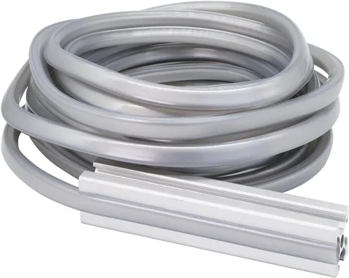 Vista 13 de 8 Conjuntos Perfiles de Extrusión de Aluminio Serie 10 Soportes de Esquina 1010 Conectores en L de Ángulo Recto de 90Grados con Tuercas y Pernos