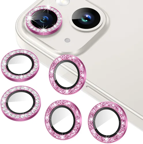 Vista 59 de AGVEE Paquete de 6 unidades para iPhone 12 Pro/12/12 Mini/11 Pro Max/11 Pro/11 Pro/11 Protector de lente de cámara, anillo de metal brillante