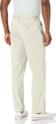 Vista 2 de Nautica Pantalón chino liso elástico con parte delantera plana para hombre