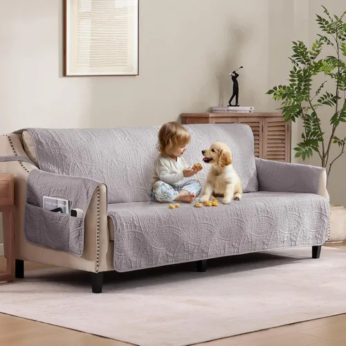 Vista 22 de Fundas acolchadas para silla reclinable, fundas reclinables repelentes al agua, funda reclinable Lazy Boy de ajuste cómodo, funda reclinable apta