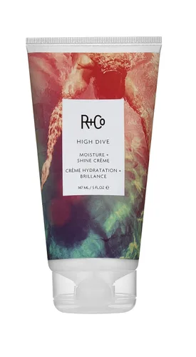 R+Co HIGH DIVE Moisture + Shine Crème – Hydrating & Glossy Hair Cream, Adds Softness & Manageability, All Hair Types