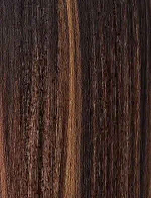 Vista 7 de Sensationnel Pelucas What Lace 13X6 - Braelyn Lacefrontal Atado a Mano Sin Pegamento Sintético con Densidad Natural Línea de Cabello Predepilada
