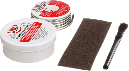Vista 2 de Kit de soldadura de fontanería Oatay, soldadura de 1/4 lb y fundente de 1.7 oz