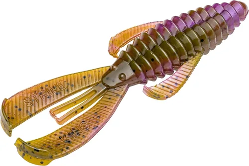 Vista 46 de Strike King Rage Bug Señuelo de Pesca, Grúber de Plástico Suave, Diseño Único, Acción Sutil