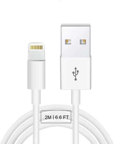 Vista 8 de Cable original de Apple [certificado MFi de Apple] Cable Lightning a USB compatible con iPhone 13/12/11 Pro Max/XS MAX/XR/XS/X/8/7/Plus/6S iPad