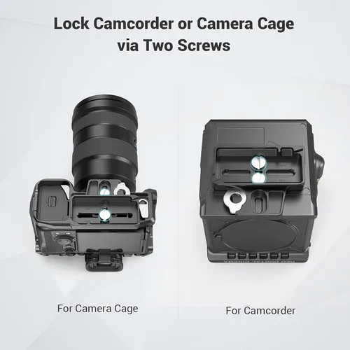 Vista 2 de SMALLRIG Placa de liberación rápida extendida para Arca tipo estándar compatible con DJI RS 2 / RSC 2 / RS 3 / RS 3 Pro/RS 4/RS 4 Pro/RS 5 Gimbal