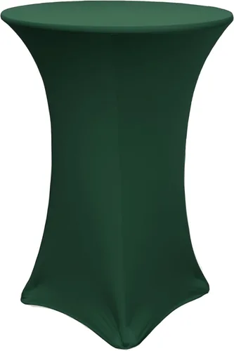 Vista 45 de Mantel de 30 pulgadas para mesa redonda, funda para mesa, Negro