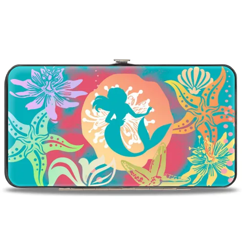 Buckle-Down Mujer, Sirenita Ariel, Buckle-down Billetera con bisagra - Sirenita Ariel