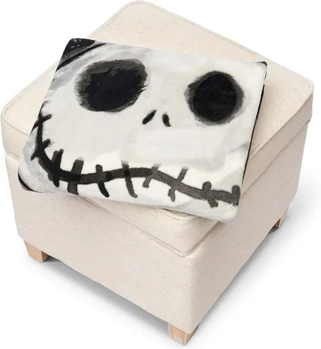 Vista 4 de Northwest Nightmare Before Christmas Manta Micro Raschel, 46 x 60 pulgadas, Crypt Keeper