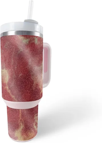 Vista 10 de MightySkins - Vaso con purpurina brillante compatible con Stanley The Quencher H2.0 FlowState de 40 onzas, Crazy Tikis, acabado protector y duradero