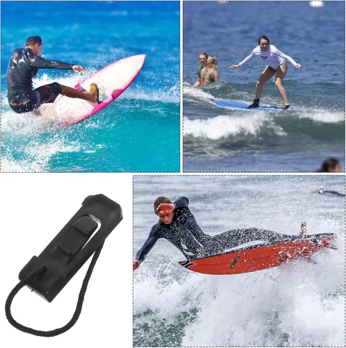Vista 6 de VILLCASE Pinzas de aleta para tabla de surf, 4 piezas, pala de paddleboard, barco, cola, timón, tabla de surf, hebilla de aleta, deportes acuáticos