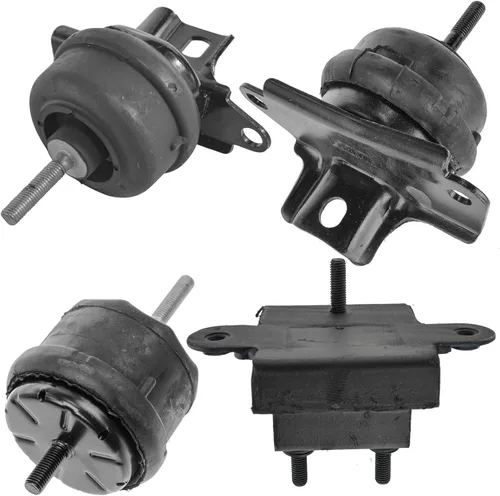 Vista 49 de TRQ Kit de montaje de motor de transmisión de motor de 5 piezas compatible con Ford Five Hundred Montego 6sp Auto AT 2005 - 2007