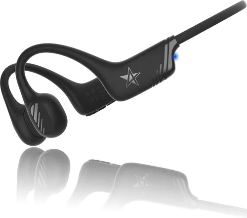 Auriculares deportivos Bluetooth de conducción ósea de oído abierto, resistentes al sudor, inalámbricos, auriculares inalámbricos Bluetooth con