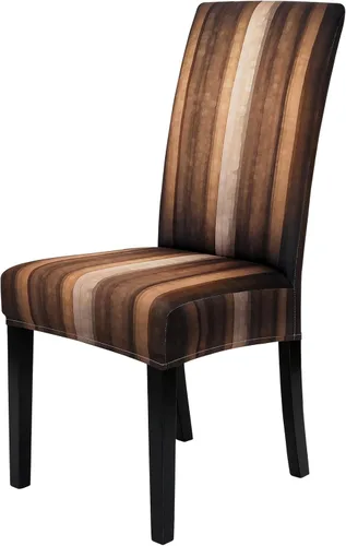 Vista 19 de Gibelle - Juego de 6 fundas para sillas de comedor Parson, fundas elásticas universales, extraíbles y lavables, protectores de asiento de silla