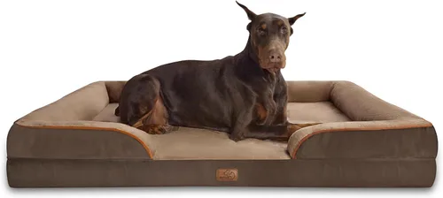 Vista 72 de Bedsure - Cama para gatos de interior, sofá cama lavable para perros muy pequeños, espuma de soporte con funda extraíble y lavable, forro Gris